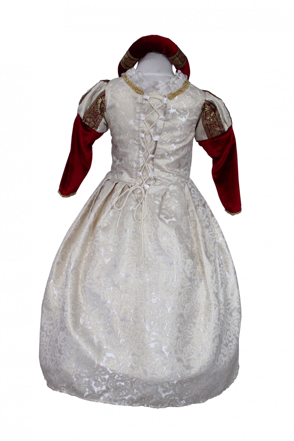 Girl's Deluxe Medieval Tudor Costume Age 8 - 10 Years Image